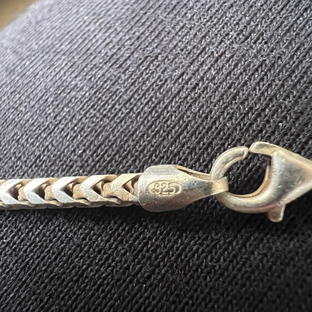 Franco 24” Sterling Silver Chain Necklace - Picture 5 of 6